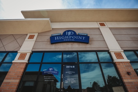 Exterior of Highpoint Dental Care and Implant Center Office